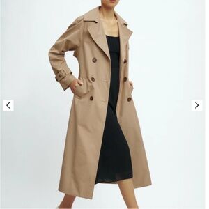 Reformation Classic Tan Trench Coat